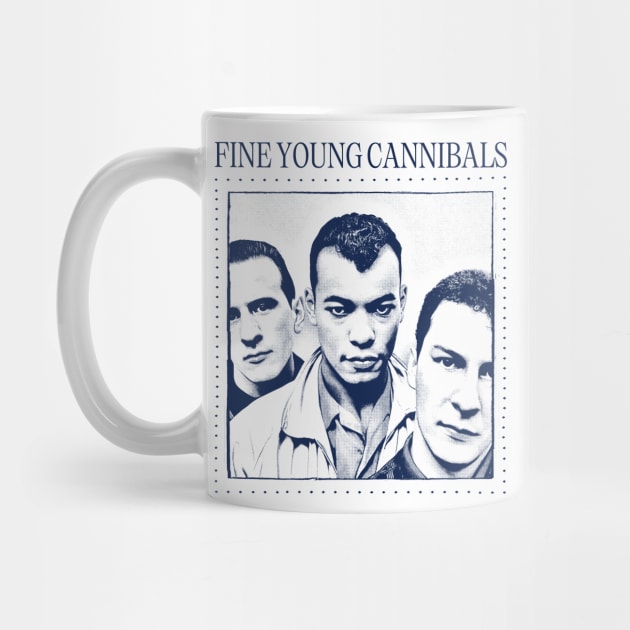 Fine Young Cannibals - Retro Fan Art by DankFutura